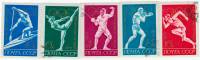 (1972-049-53) Серия Набор марок (5 шт) СССР     XX летняя Олимпиада Мюнхен ФРГ 1972 III Θ