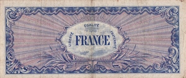 (№1944P-123b) Банкнота Франция 1944 год &quot;100 Francs&quot;