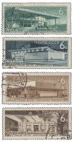1965-129-132  Серия Набор марок (4 шт) СССР  Метрополитен им. В.И.Ленина I Θ
