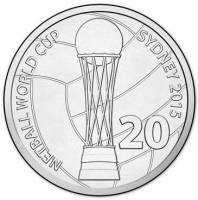 () Монета Австралия 2015 год 20 центов ""  Медь-Никель  UNC
