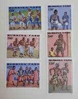 (--) Набор марок Буркина-Фасо "6 шт."  Негашеные  , III O