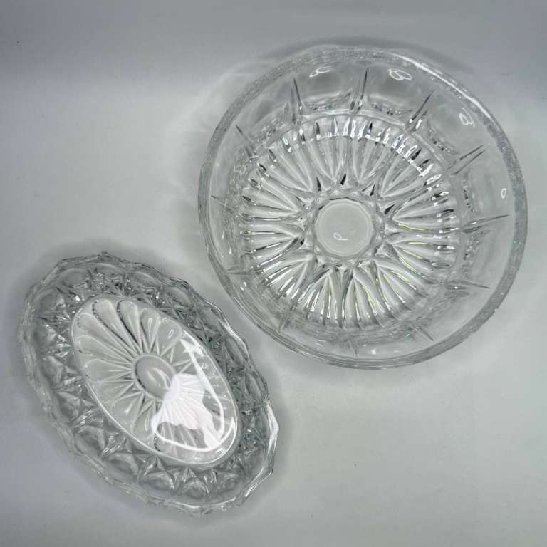 Салатники хрустальные круглые СССР 3 штуки