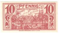 () Банкнота Германия (Веймар) 1921 год 0,1  ""   VF