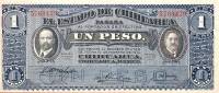 () Банкнота Мексика 1914 год 1  ""   UNC