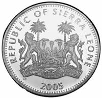 () Монета Сьерра-Леоне 2005 год 1  ""   Медь-Никель  UNC