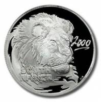 (№2000km234) Монета Южная Африка 2000 год 5 Cents (Дикой Природы - Хищник - Львы)