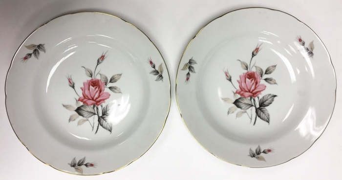 Набор тарелок "Катюша", 2 шт. (сост. на фото)