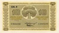 (,) Банкнота Финляндия 1922 год 10 марок    UNC