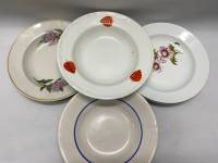 Набор тарелок 5 шт разного дизайна