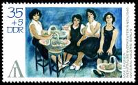 (1972-063) Марка Германия (ГДР) "Виноград"    Выставка марок, Берлин III Θ
