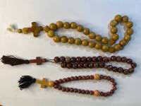 Четки деревянные Субха, 3 шт  (состояние на фото)