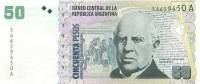 (,) Банкнота Аргентина 1999 год 50 песо    UNC