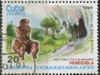 (1986-082) Марка Куба "Женская фигура"    История Латинской Америки III Θ
