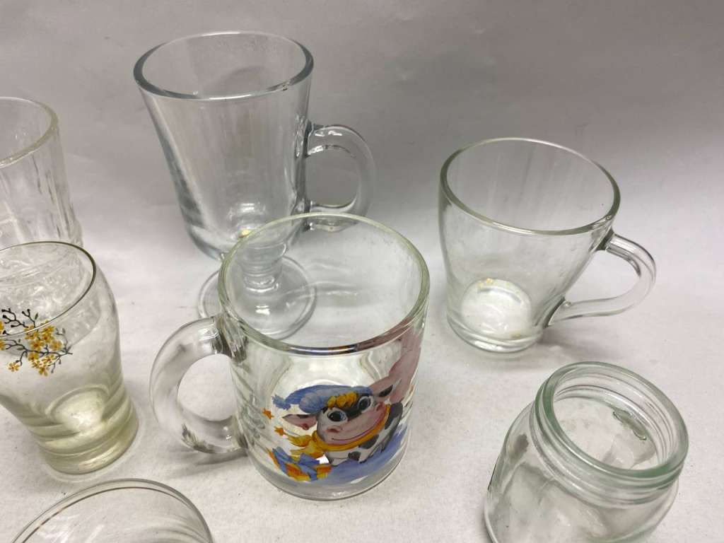 Чашка 6 шт и 2 стакана