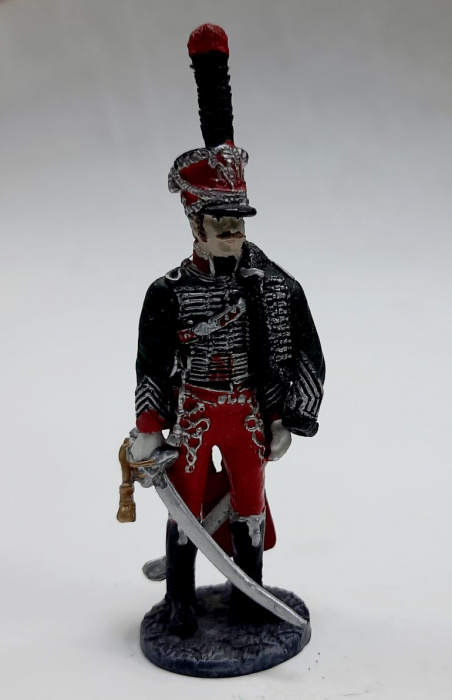 Оловянный солдатик &quot;Офицер 1-го полка Почетной гвардии, 1813 г.
