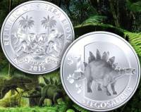 () Монета Сьерра-Леоне 2015 год 1  ""   Биметалл (Серебро - Ниобиум)  UNC