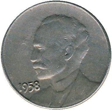 (1958) Монета Куба 1958 год 1 центаво &quot;Хосе Марти. 105 лет со дня рождения&quot;  Медь-Никель  VF