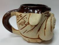 Кружка пивная "Всё мое!" керамика (сост.на фото)