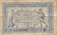 (№1919P-M4) Банкнота Франция 1919 год "50 Centimes"