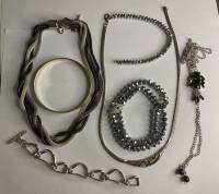 Набор украшений бусы, цепочка 3 шт, 3 браслета