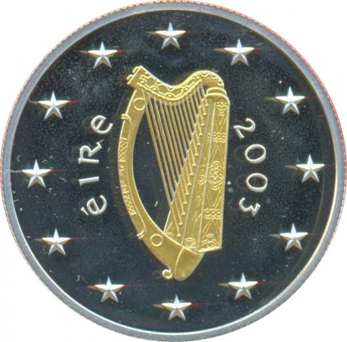 (2003) Монета Ирландия 2003 год 10 евро &quot;Специальные Олимпийские игры&quot;  Серебро Ag 925  PROOF