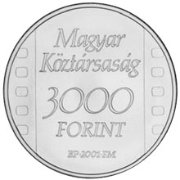 () Монета Венгрия 2001 год 3000  ""    AU