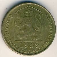 () Монета Чехословакия 1972 год 20  ""   Латунь  UNC