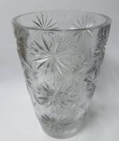 Ваза для букетов "Хризантемы 25 см "хрусталь (состояние на фото)