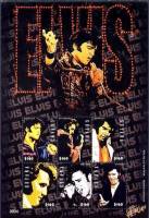 (№2009-7982) Лист марок Гайана 2009 год "Элвис Пресли", Гашеный