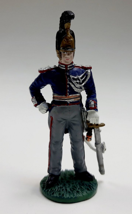 Оловянный солдатик &quot;Офицер Жандармского полка, 1815 г.&quot;