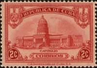 (№70) Марка Куба 1929 год "Капитолий Гаваны", Гашеная