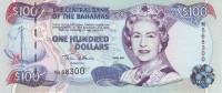  Банкнота Багамские острова Багамы 2000 год 100     UNC