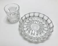 Салатник + стакан, хрусталь, СССР