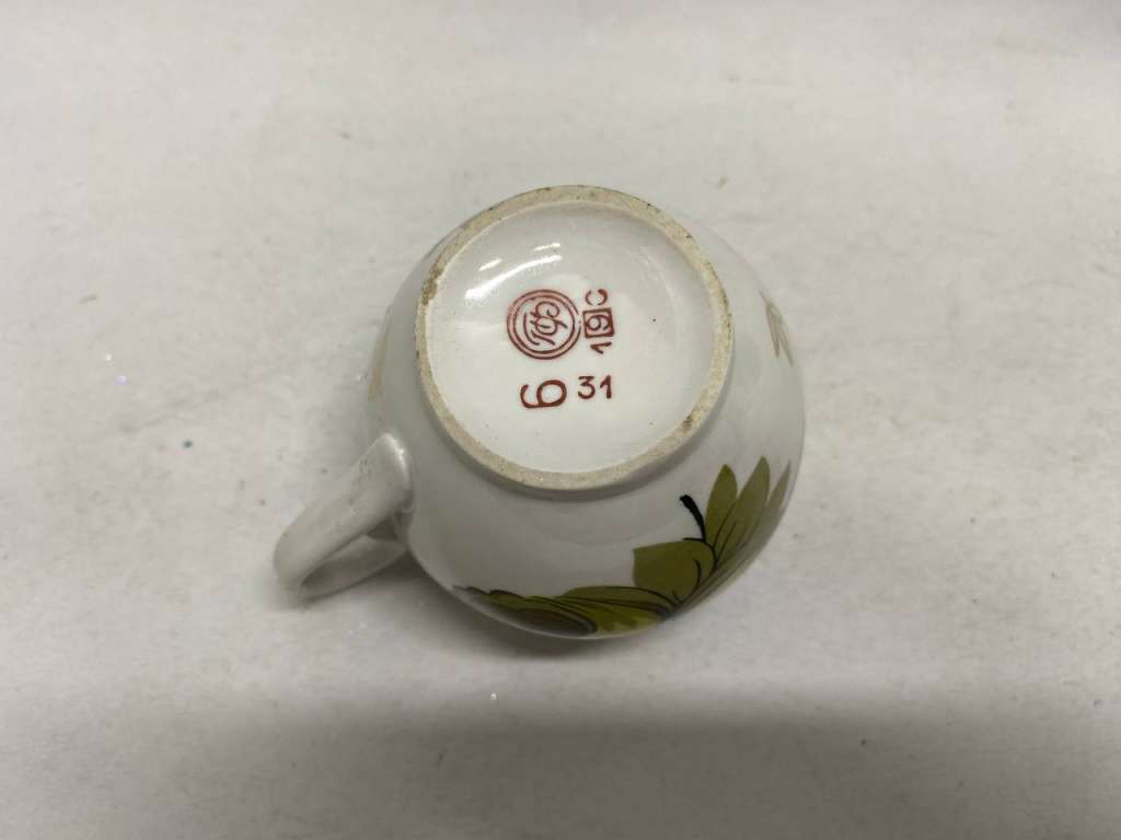 Молочники фарфор, Полтава