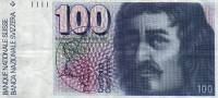 () Банкнота Швейцария 1991 год 100  ""   UNC