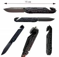 Нож тактический складной Titanium Coated 440