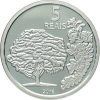  Монета Бразилия 2016 год 50     Биметалл (Серебро - Ниобиум)  UNC