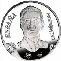 () Монета Испания 2004 год 10 евро ""  Биметалл (Серебро - Ниобиум)  PROOF