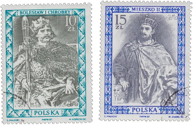 (1987-) Марка Польша &quot;&quot;      III не использовать Θ