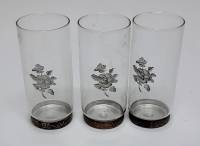 Набор рюмок, стекло, 3 шт., СССР(сост. на фото)