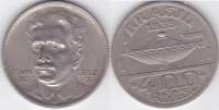 1938 Монета Бразилия 400 реалов (рейсов) Освальдо Круз  Медь-Никель  VF