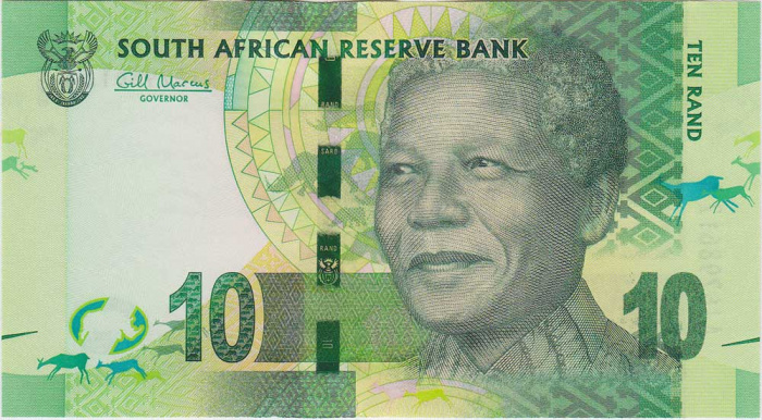 () Банкнота ЮАР (Южная Африка) 2012 год 10  &quot;&quot;   UNC