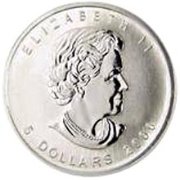() Монета Канада 2008 год 5  ""    AU