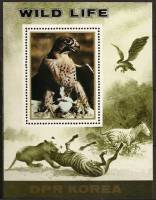 (1984-080) Блок марок  Северная Корея "Сапсан"   Животные III Θ