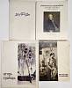 Набор книг (4 шт) Альбомы Каталоги выставок  И. Грабарь Врубель Петров Водкин Портреты Эрмитажа . Мя