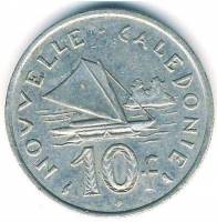 (№1967km5) Монета Новая Каледония 1967 год 10 Francs