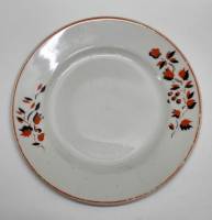 Тарелка десертная Вербилки СССР 1940-1946 гг  диаметр 18 см