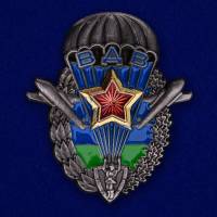 Копия: Знак Россия "Эмблема ВДВ"  в коробке