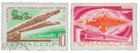 (1968-109-110) Серия Набор марок (2 шт) СССР    Железнодорожный транспорт I Θ