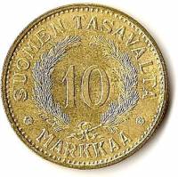 () Монета Финляндия 1928 год 10  ""   Бронза  UNC